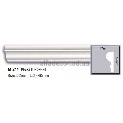 Молдинг полиуретановый гибкий (2.44м) Harmony Decor M 211 Flexi купить в Одессе
