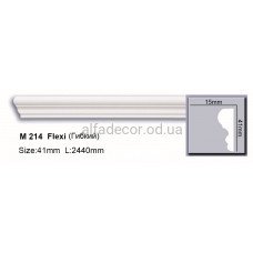 Молдинг полиуретановый гибкий (2.44м) Harmony Decor M 214 Flexi