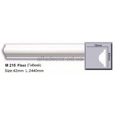 Молдинг поліуретановий гнучкий (2.44м) Harmony Decor M 215 Flexi