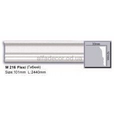 Молдинг поліуретановий гнучкий (2.44м) Harmony Decor M 216 Flexi