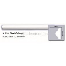 Молдинг поліуретановий гнучкий (2.44м) Harmony Decor M 220 Flexi Молдинг поліуретановий гнучкий (2.44м) Harmony Decor M 220 Flexi