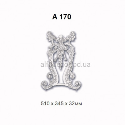 Орнамент поліуретановий Harmony Decor A 170 купити в Одесі