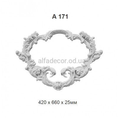 Орнамент поліуретановий Harmony Decor A 171 купити в Одесі
