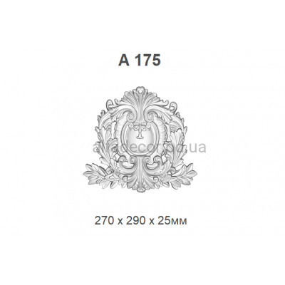 Орнамент полиуретановый Harmony Decor A 175 купить в Одессе