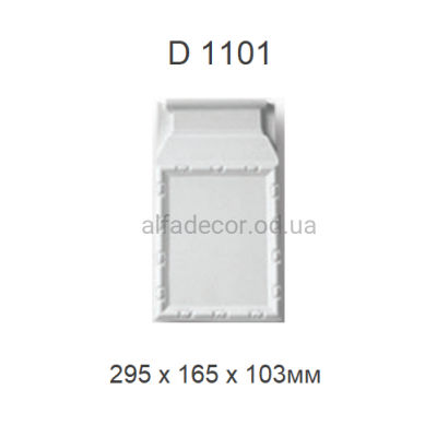 База пілястри поліуретанова Harmony Decor D 1101 купити в Одесі