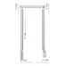 Наличник полиуретановый Harmony Decor D 1109 (2.44м) купить в Одессе