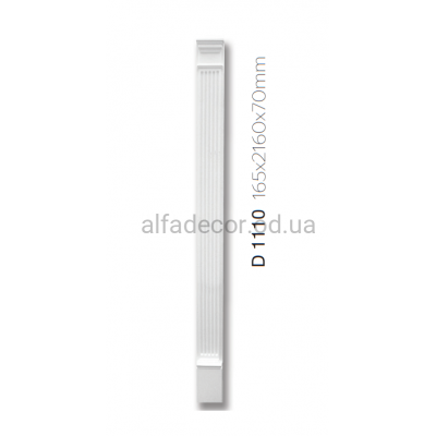 Пілястра поліуретанова Harmony Decor D 1110 (2.16м) купити в Одесі