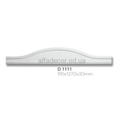 Портал дверного обрамления полиуретановый Harmony Decor D 1111 (1.265м) купить в Одессе