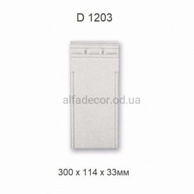 База пилястры полиуретановая Harmony Decor D 1203 купить в Одессе