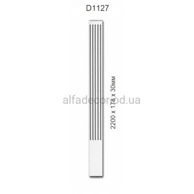 Пилястра полиуретановая Harmony Decor D 1127 (2.20м) купить в Одессе