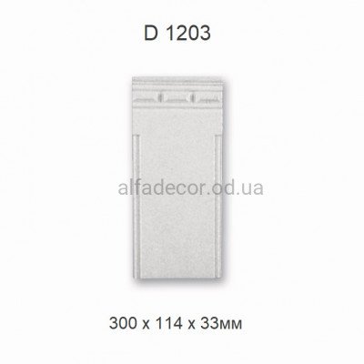 База пілястри поліуретанова Harmony Decor D 1203 купити в Одесі