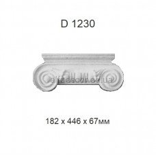 Капітель пілястри поліуретанова Harmony Decor D 1230