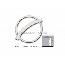 Розетка(молдинг радіальний) поліуретанова Harmony Decor KR 111