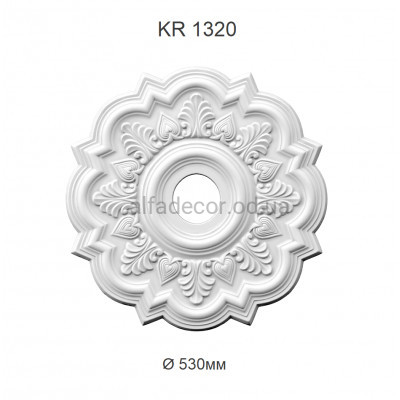 Розетка поліуретанова Harmony Decor KR 1320 купити в Одесі