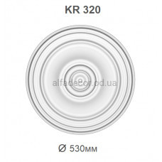 Розетка поліуретанова Harmony Decor KR 320