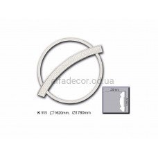 Розетка(молдинг радіальний) поліуретанова Harmony Decor KR 111