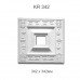 Розетка поліуретанова Harmony Decor KR 342 купити в Одесі