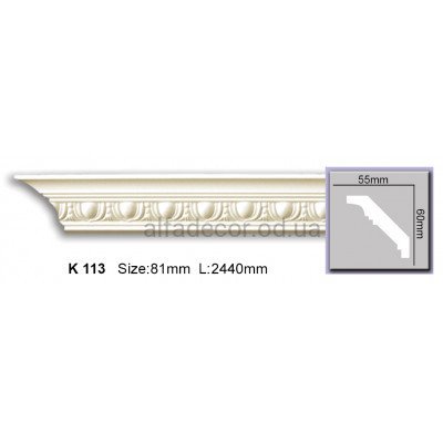 Карниз (2.44м) Harmony Decor K 113 купити в Одесі
