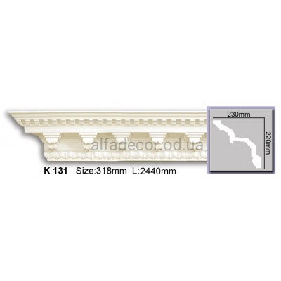 Карниз (2.44м) Harmony Decor K 131 купить в Одессе