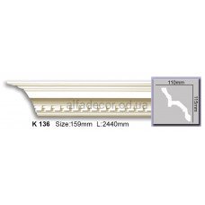 Карниз (2.44м) Harmony Decor K 136