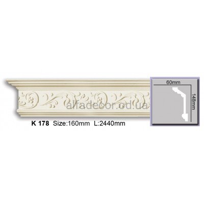 Карниз (2.44м) Harmony Decor K 178 купити в Одесі