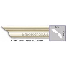 Карниз гнучкий (2.44м) Harmony Decor K 203