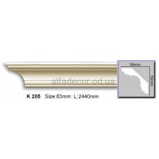 Карниз гибкий (2.44м) Harmony Decor K 205