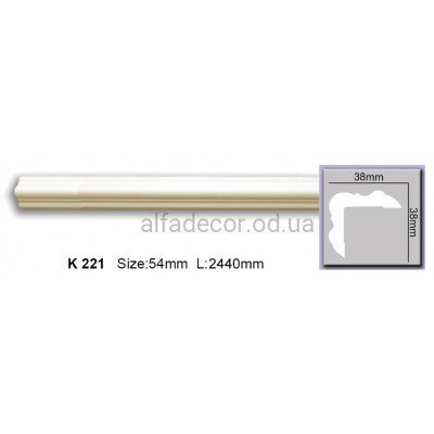 Карниз (2.44м) Harmony Decor K 221 купить в Одессе