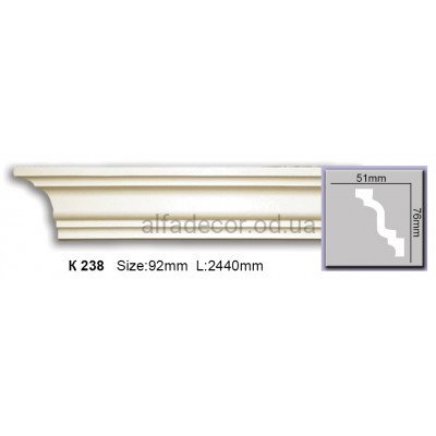 Карниз (2.44м) Harmony Decor K 238 купить в Одессе