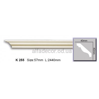 Карниз гибкий (2.44м) Harmony Decor K 255 купить в Одессе