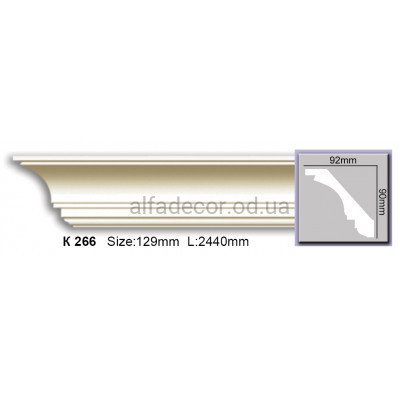 Карниз (2.44м) Harmony Decor K 266 купить в Одессе