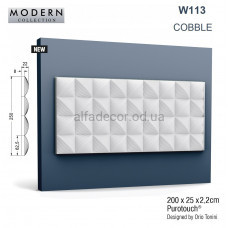 3D панель(панно) W113 COBBLE Orac Decor