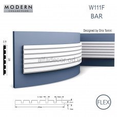 3D панель(гнучка) W111F BAR Orac Decor
