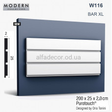 3D панель(пано) W116 BAR XL Orac Decor