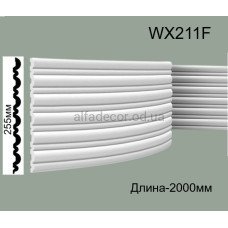 3D панель(пано) гнучка дюрополімерна WX211F  FLUTE Orac Decor