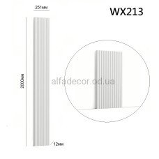 3D панель(пано) дюрополімерна WX213 ALTO 2.0м Orac Decor