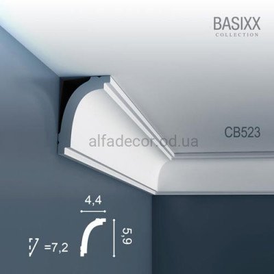 Стельовий карниз CB523N Orac Decor купити в Одесі