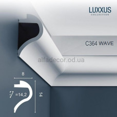 Карниз для підсвічування C364 WAVE Orac Decor