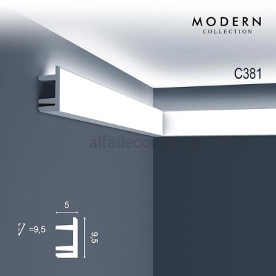 Карниз для підсвічування C381 Orac Decor купити в Одесі
