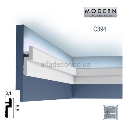 Карниз для подсветки C394 Orac Decor купить в Одессе