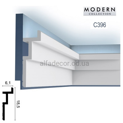 Карниз для підсвічування C396 Orac Decor купити в Одесі