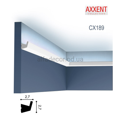 Карниз для подсветки CX189 Orac Decor купить в Одессе