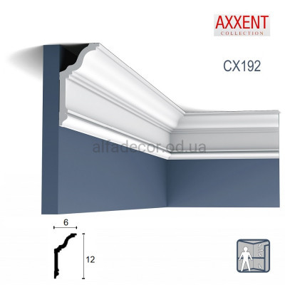 Карниз для подсветки CX192 Orac Decor купить в Одессе