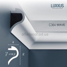 Карниз для підсвічування C364 WAVE Orac Decor