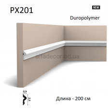 Молдинг дюрополімерний PX201 Orac Decor