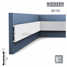 Молдинг(плінтус) універсальний SX163 SQUARE Orac Decor