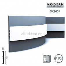 Молдинг(плинтус) гибкий SX163F Orac Decor