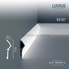 Плінтус(молдинг) дюрополімерний SX167 Orac Decor