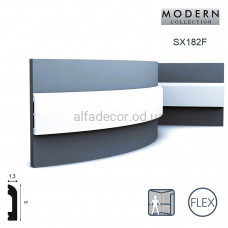 Молдинг(плінтус) гнучкий SX182F Orac Decor