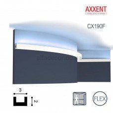 Молдинг(карниз) гнучкий CX190F Orac Decor